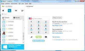 Skype Call Screen